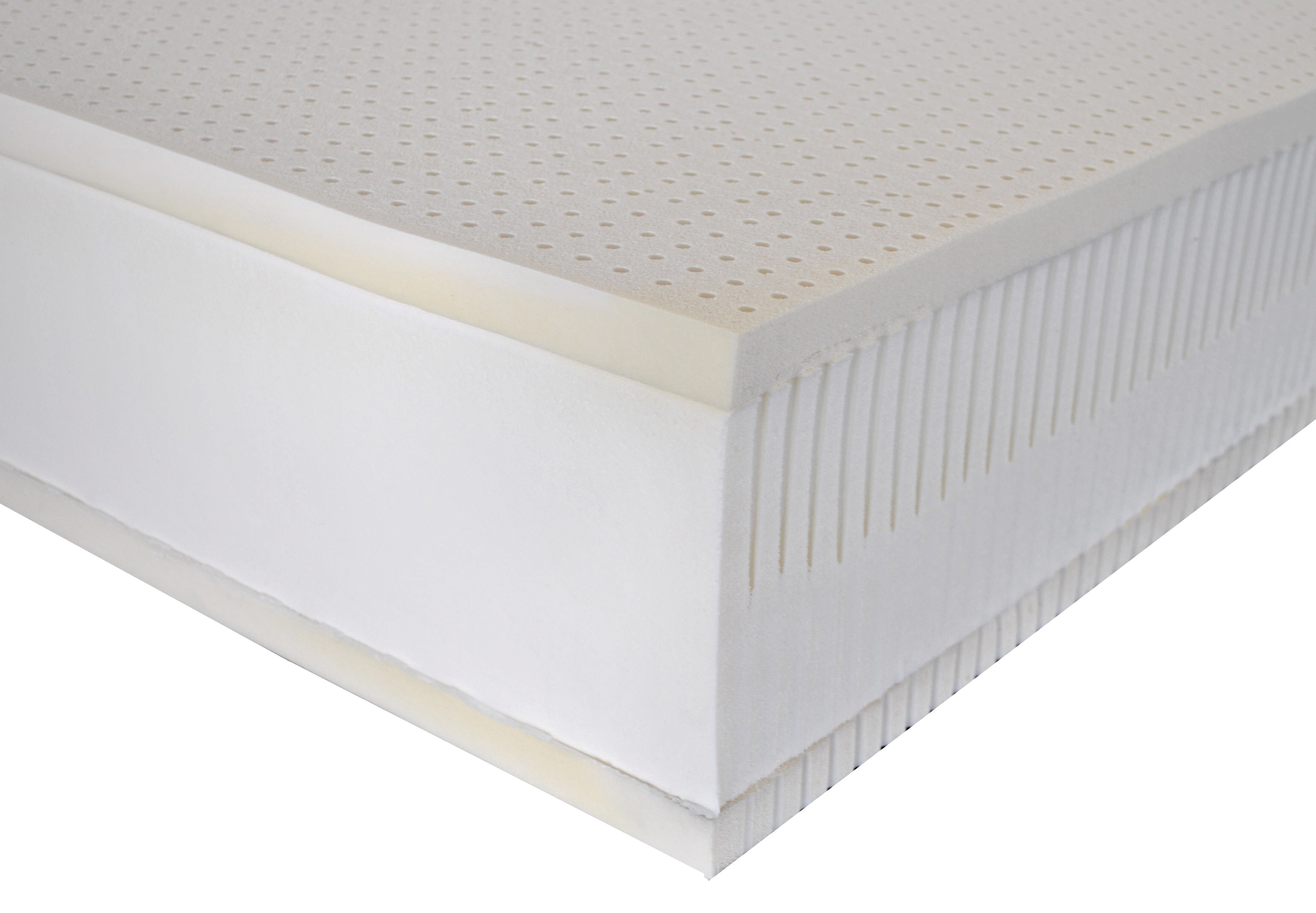 9" certified organic cotton and wool latex-pedic natural bed