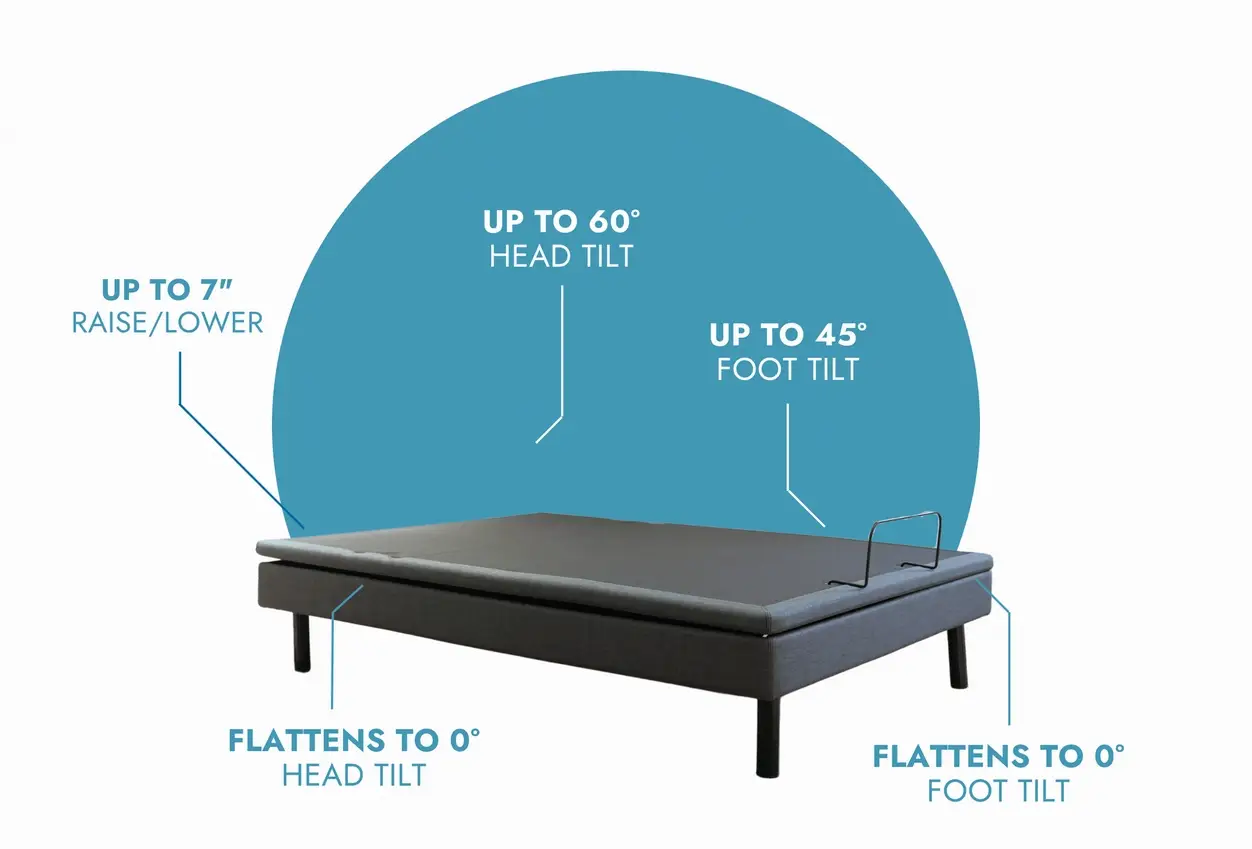 Ascend High-Low Adjustable Bed with Tilt